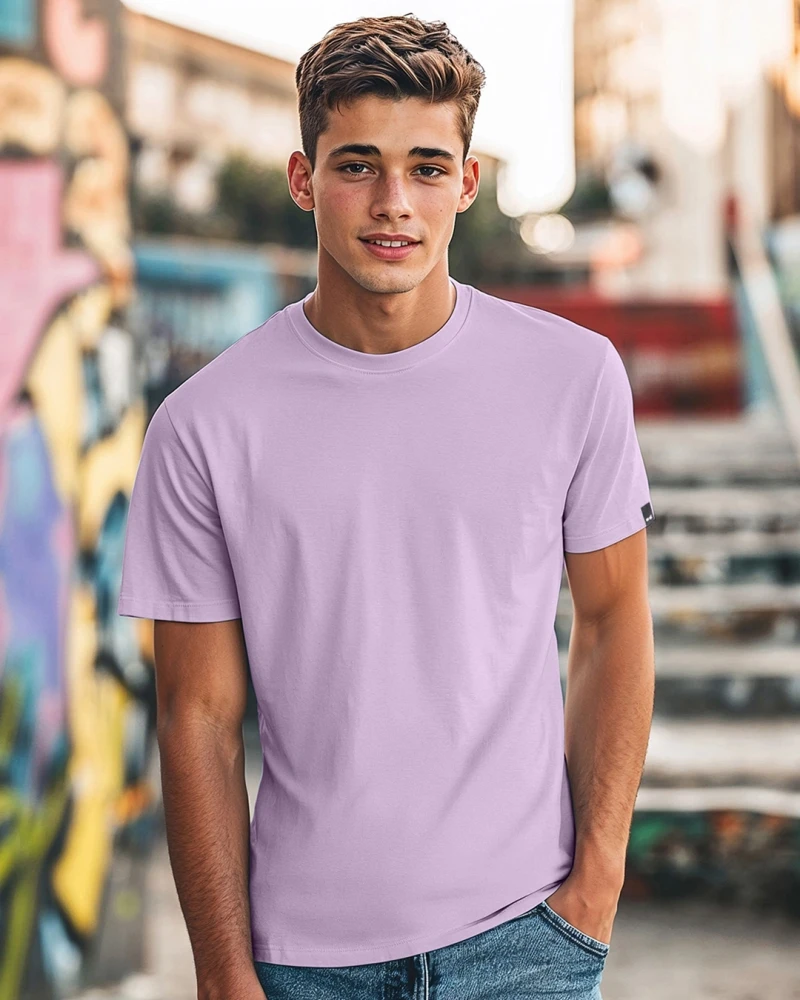Mens Purple T-shirt