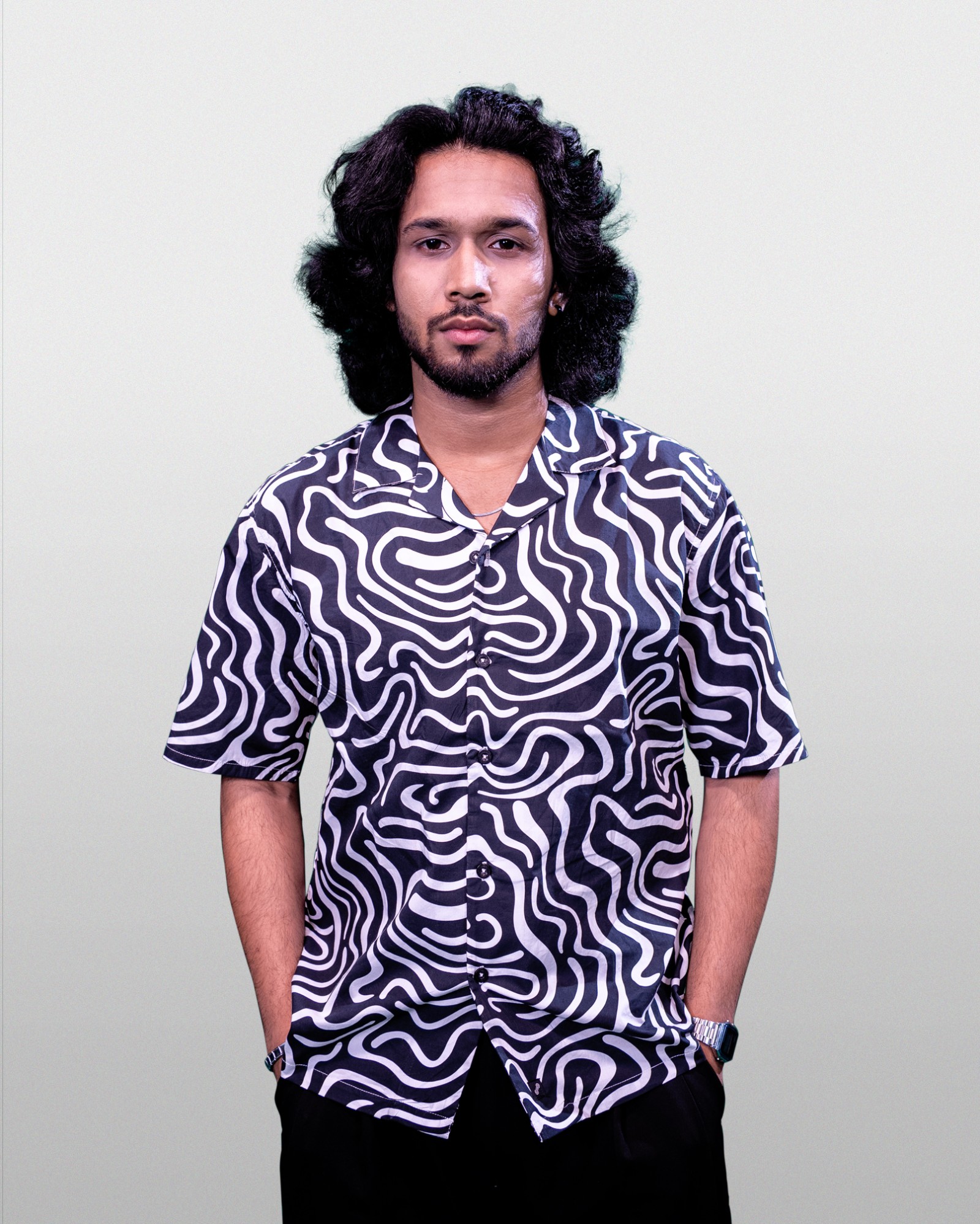 Wave, Resort Collar, Black